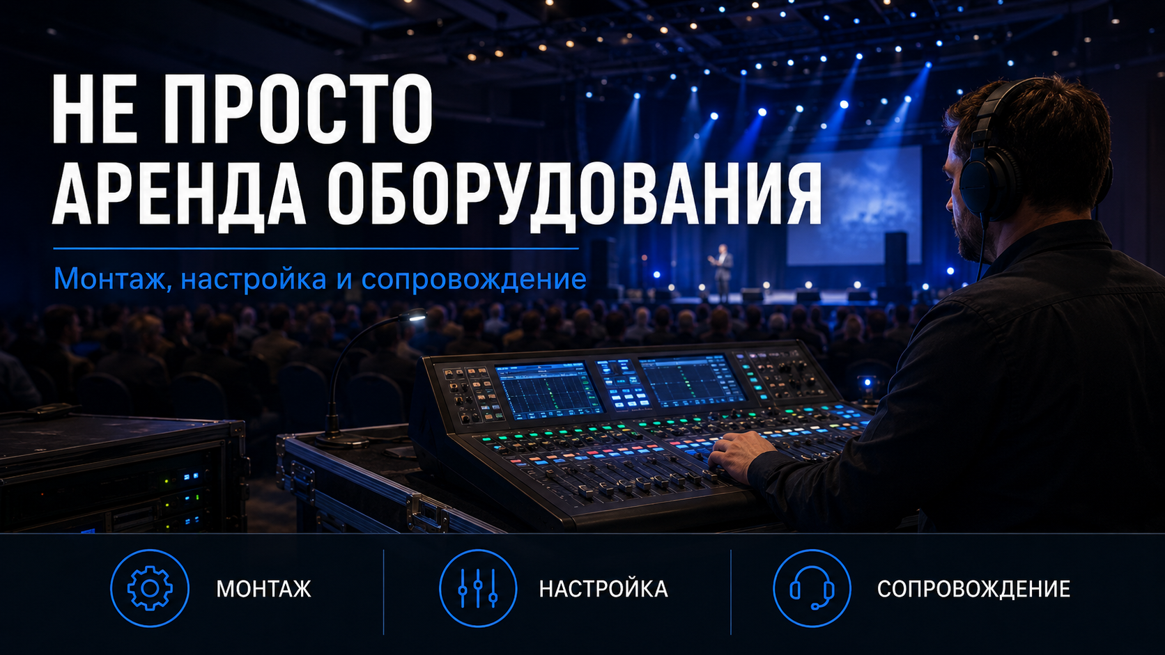 Аренда звука: сравнение предложения и выбор комплекта звукового оборудования для мероприятия